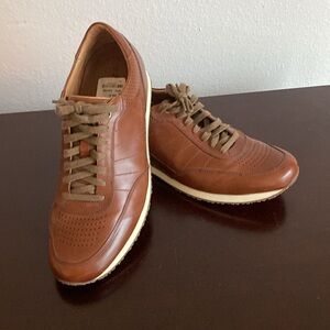 TRASK Shoes Mens Brown Leather   Lace Up  size 11 New